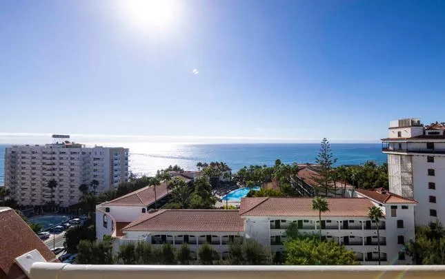 Sea views from one of the hotel terraces
